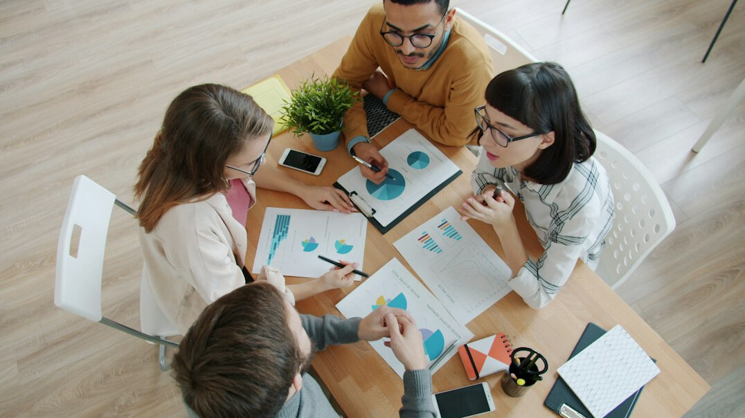 family budgeting together